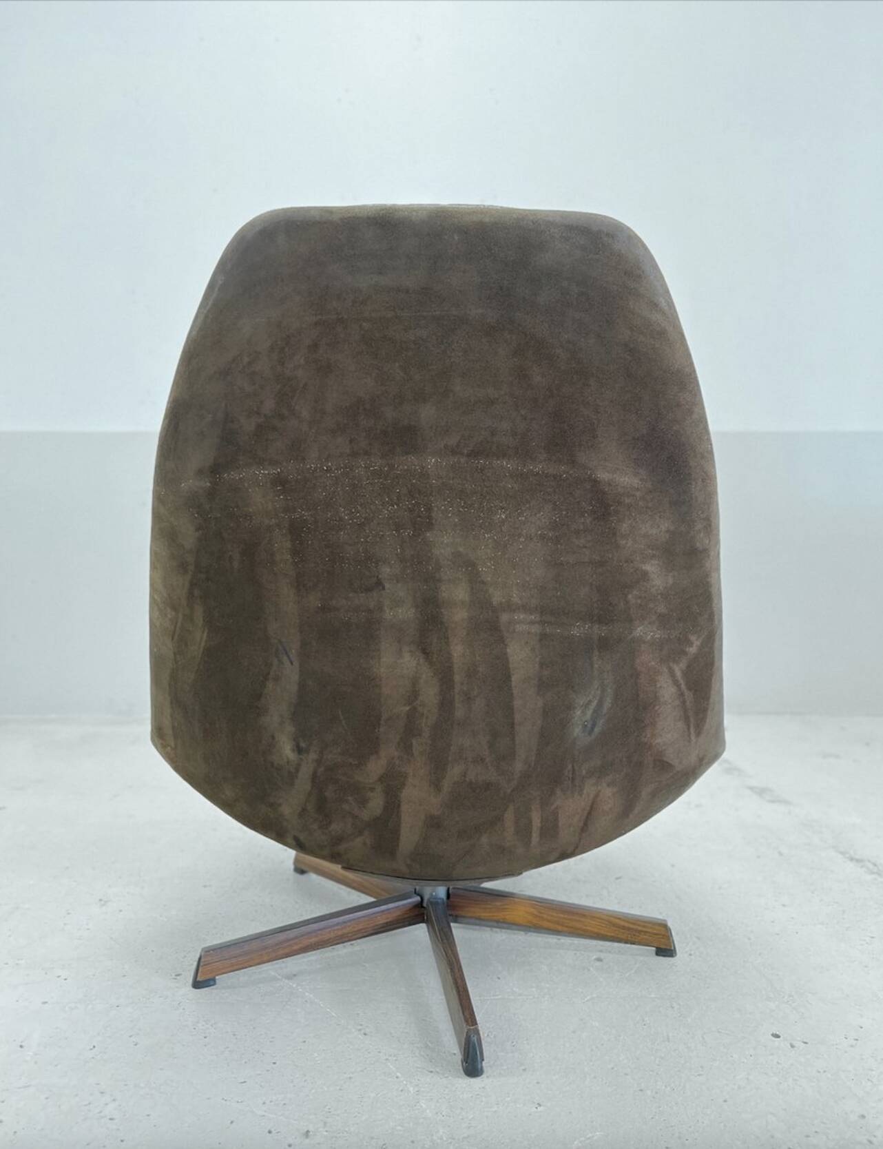 Vintage Danish Reclining Lounge Chair By Madsen & Schübel, 1970S