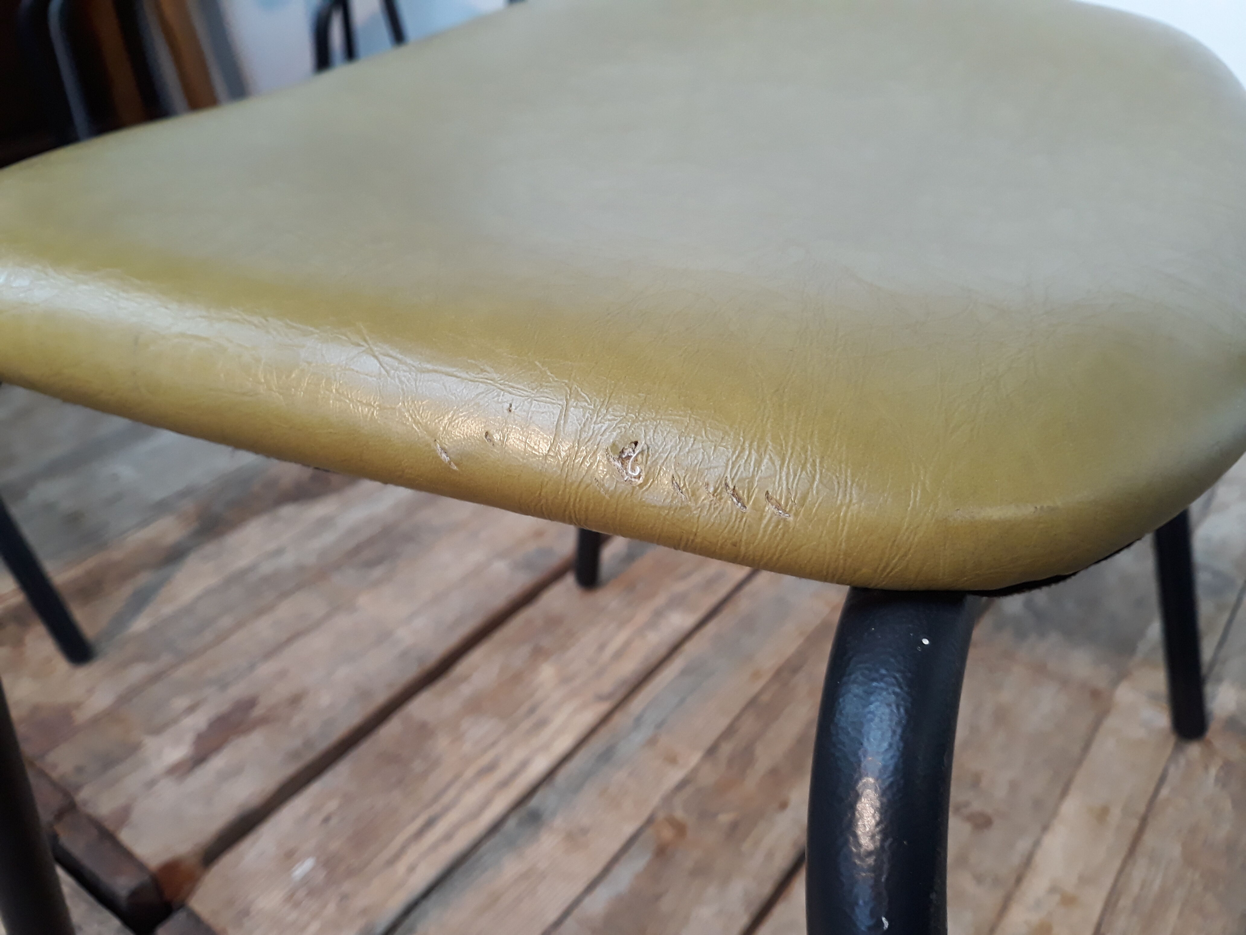 9 chairs vintage Stafor Steelcase