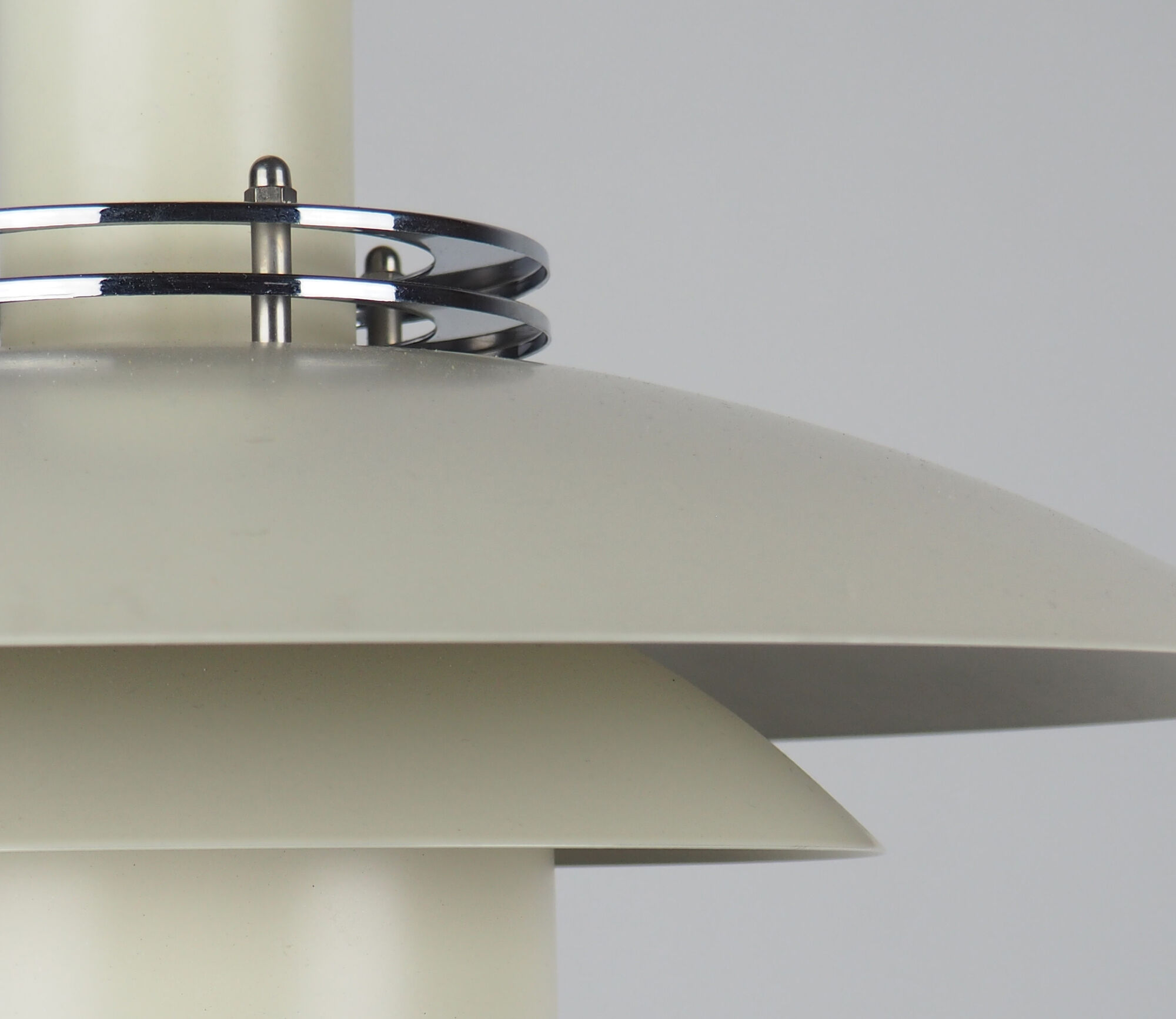Danish metal hanging lamp 1970