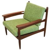 vintage mid century teak Fauteuil 'Rozendaal'