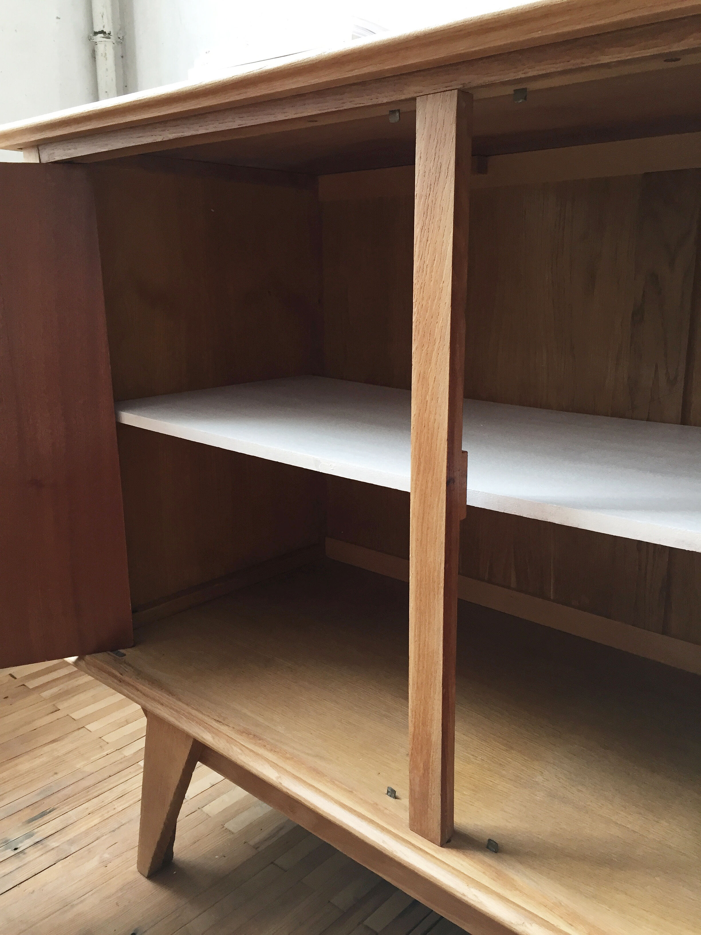 Enfilade vintage beech and white