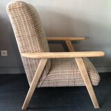 Vintage armchair feet raw compass