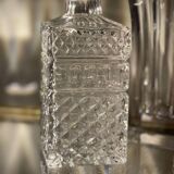 Glass whiskey decanter 1970