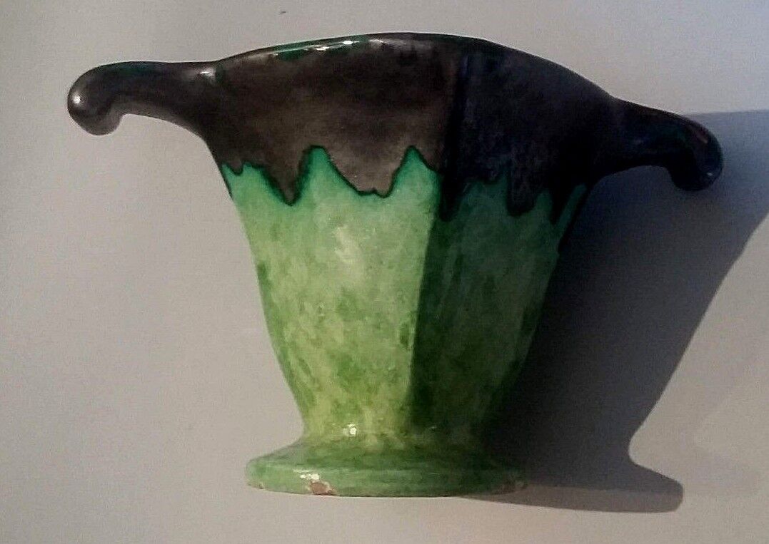 Vase Montigny sur Loing period Art Deco signed Louis Baude