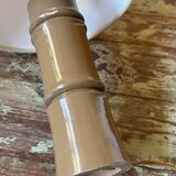 Iced brown table lamp