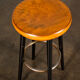 Tabouret de bar en bois et métal