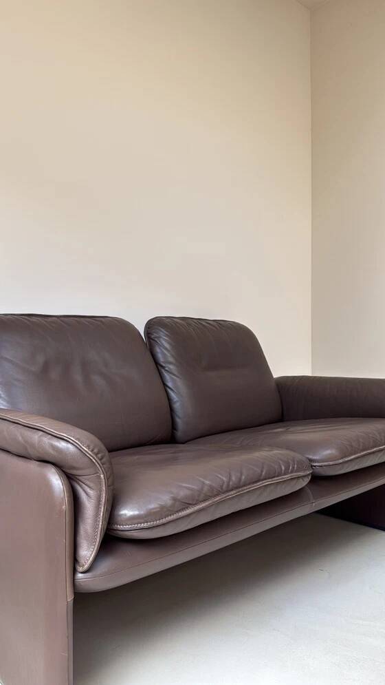 Vintage DS-61 leather 2-seater sofa by de Sede