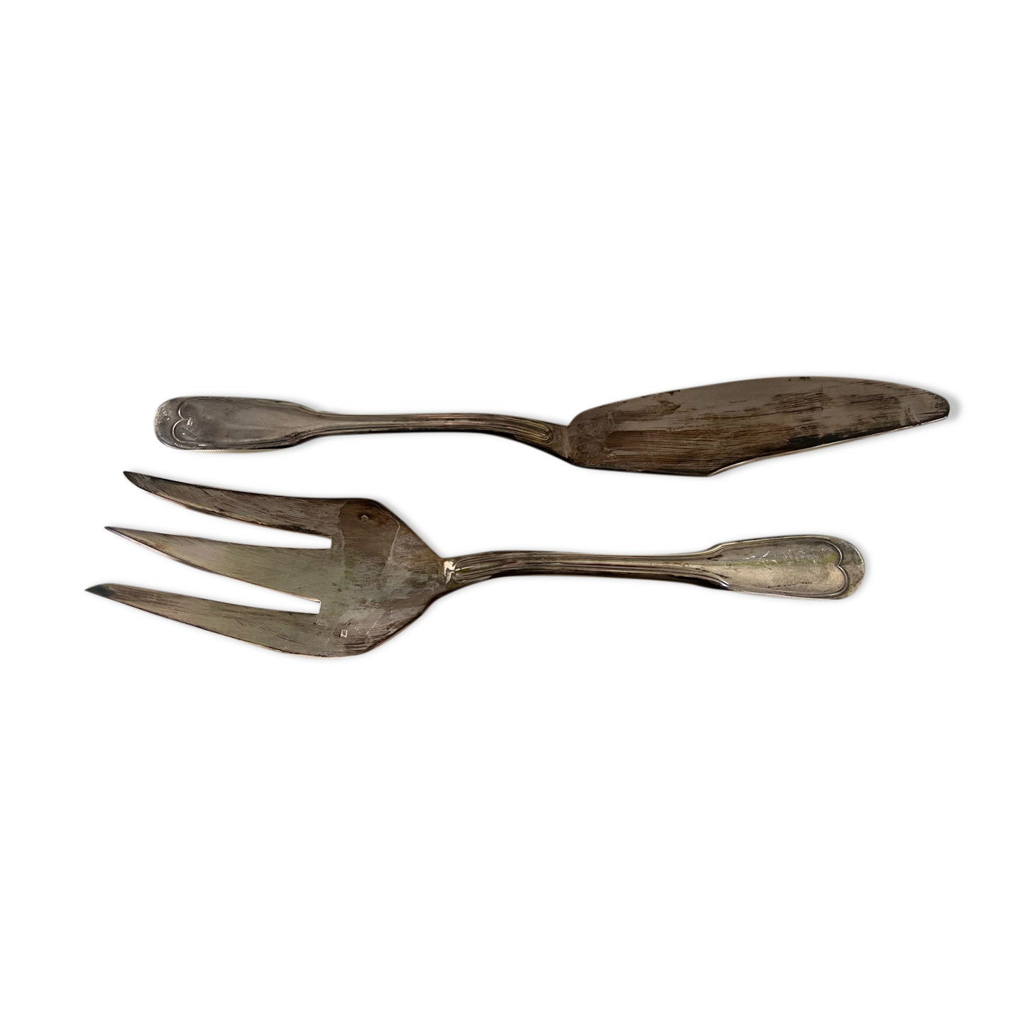 Silverware fish serving cutlery