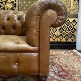 Canapé en cuir Chesterfield
