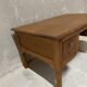 Solid wood coffee table with drawers – chic country style