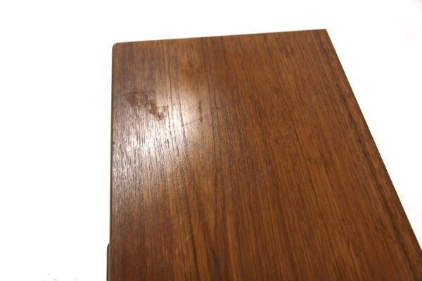Table de chevet scandinave en teck, Suède, 1950