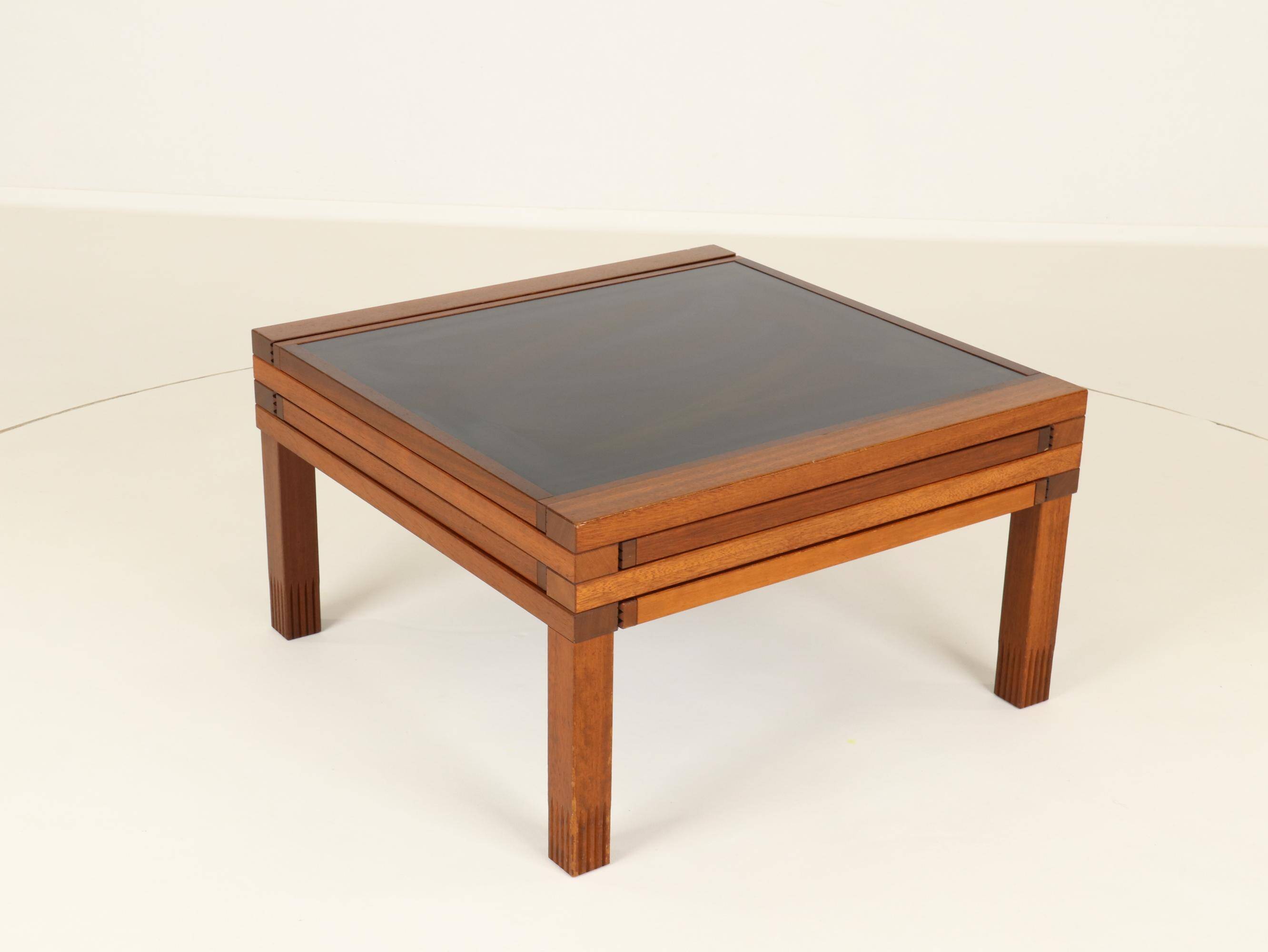 Coffee table model PAR 4 by Bernard Vuarnesson, Italy, 1970s