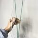 Vintage Sculptural Glass Vase – Geometric Minimalist Design, Italy 1980s