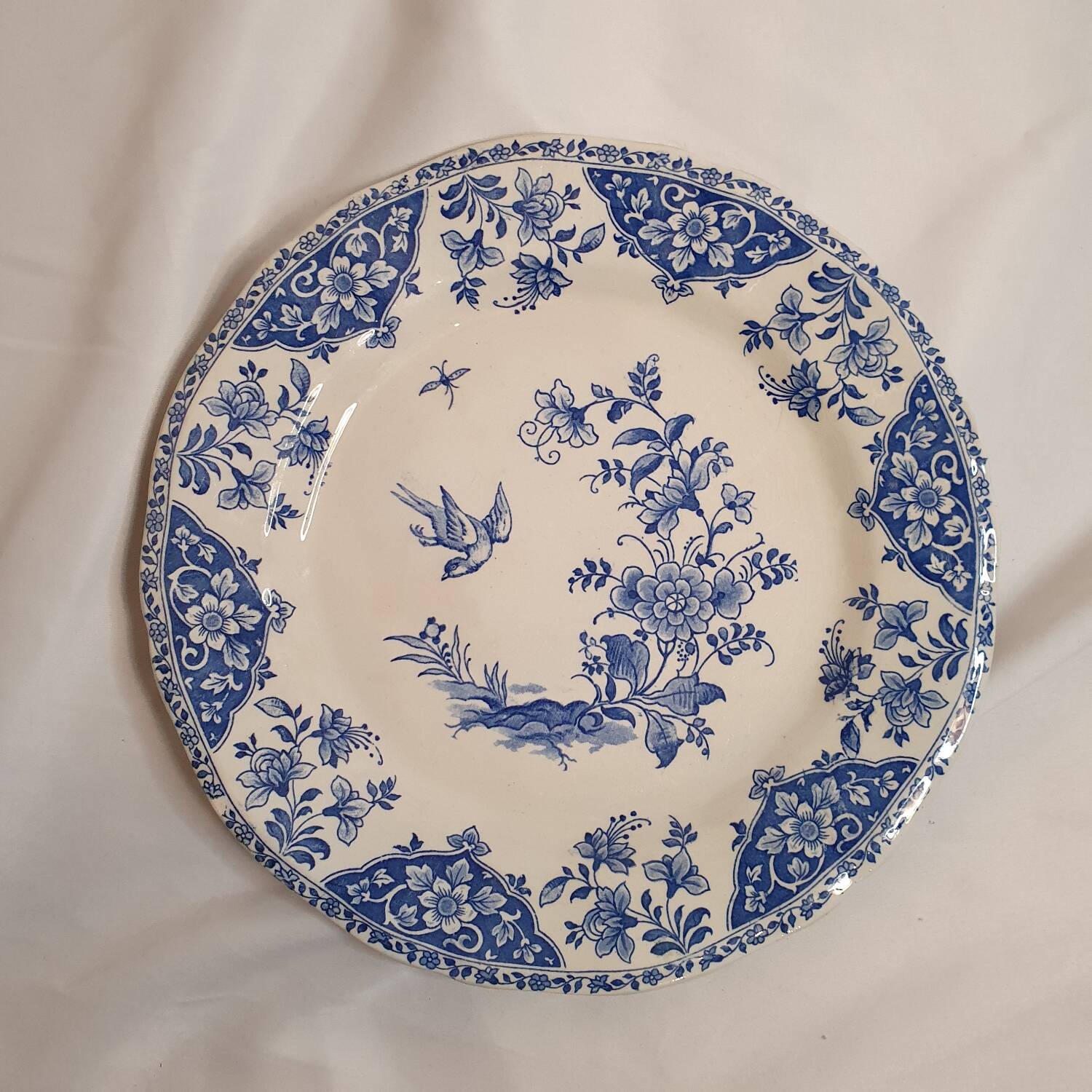 Gien Delft dinner plates
