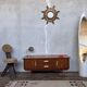 TV cabinet - hifi - vintage sideboard - teak - 50/60 - compass feet