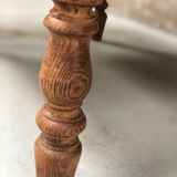 Ancienne table basse pieds tournés
