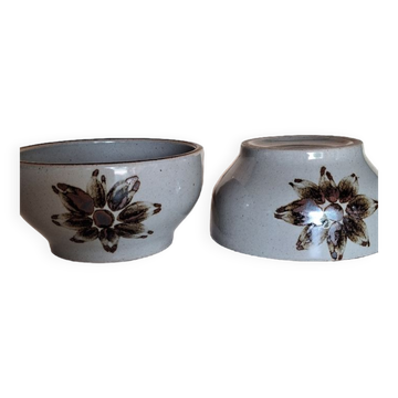 Bowls in genuine French stoneware.