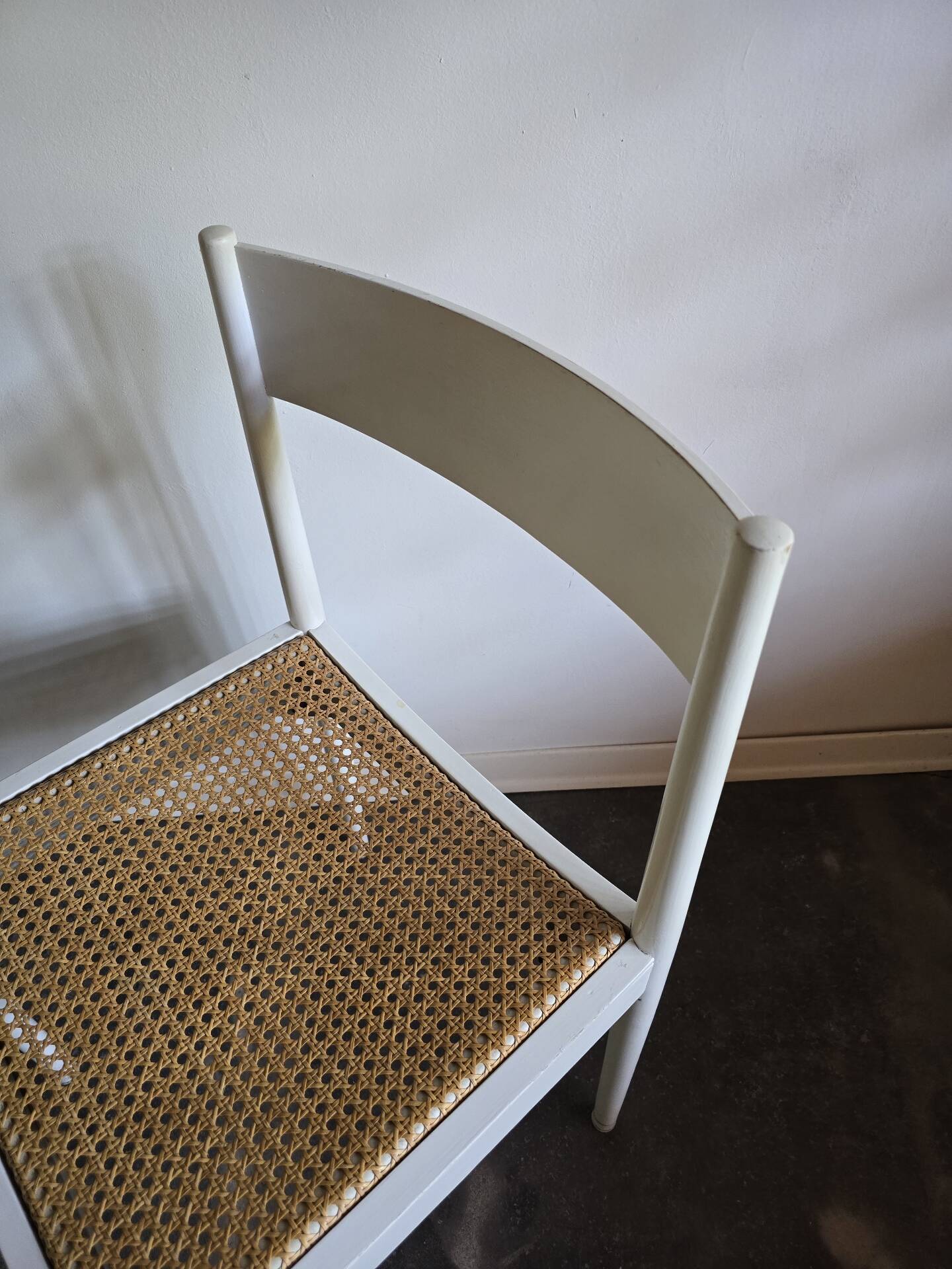 Vintage Cane Dining Chair by Branko Uršič for STOL Kamnik, Yugoslavia,
