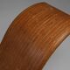 Mid-century stack-laminated lounge chair by Tiller Lesser, Germany 1990