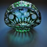 Baccarat cut crystal basket