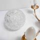 Brass ceiling and glass 3 balls 1960