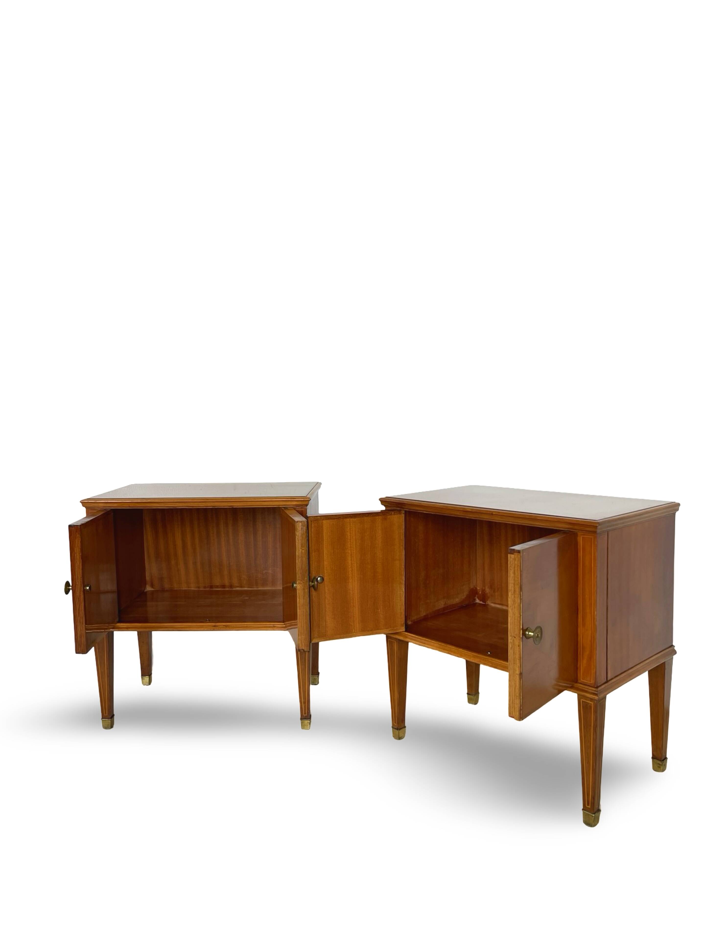 italian nightstands1950s