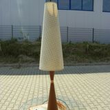 Scandinavian teak floor lamp