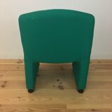 80's pop-style Arfa side chair, green