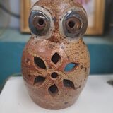 Owl night lamp in sandstone Guy Baudat