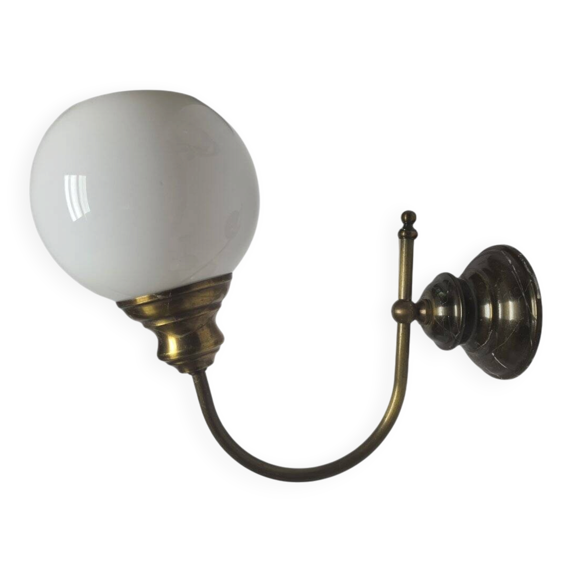 Vintage Art Deco wall lamp, Poland, 1950s
