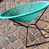 Authentic vintage seventies Fantasia armchair made in France.