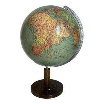 Vintage globe 1950 German Columbus - 38 cm
