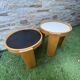 Table gigogne Cassina deux pièces