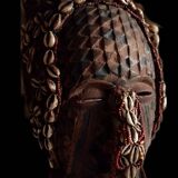 Ancien masque de cérémonie Africain