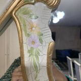 Rococo style white wooden sideboard