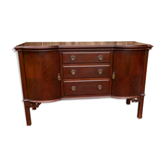 English mahogany buffet