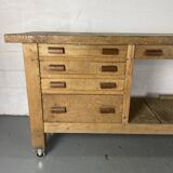 Workbench on wheels - 225 cm