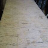 Long school table from the 50s with white top