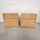 Pair of blond furniture, 1960