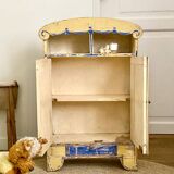 Antique doll's wardrobe