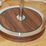Scandinavian metal wood floor lamp