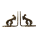 Mid-Century Brass Bookends, 1960s, Set of 2