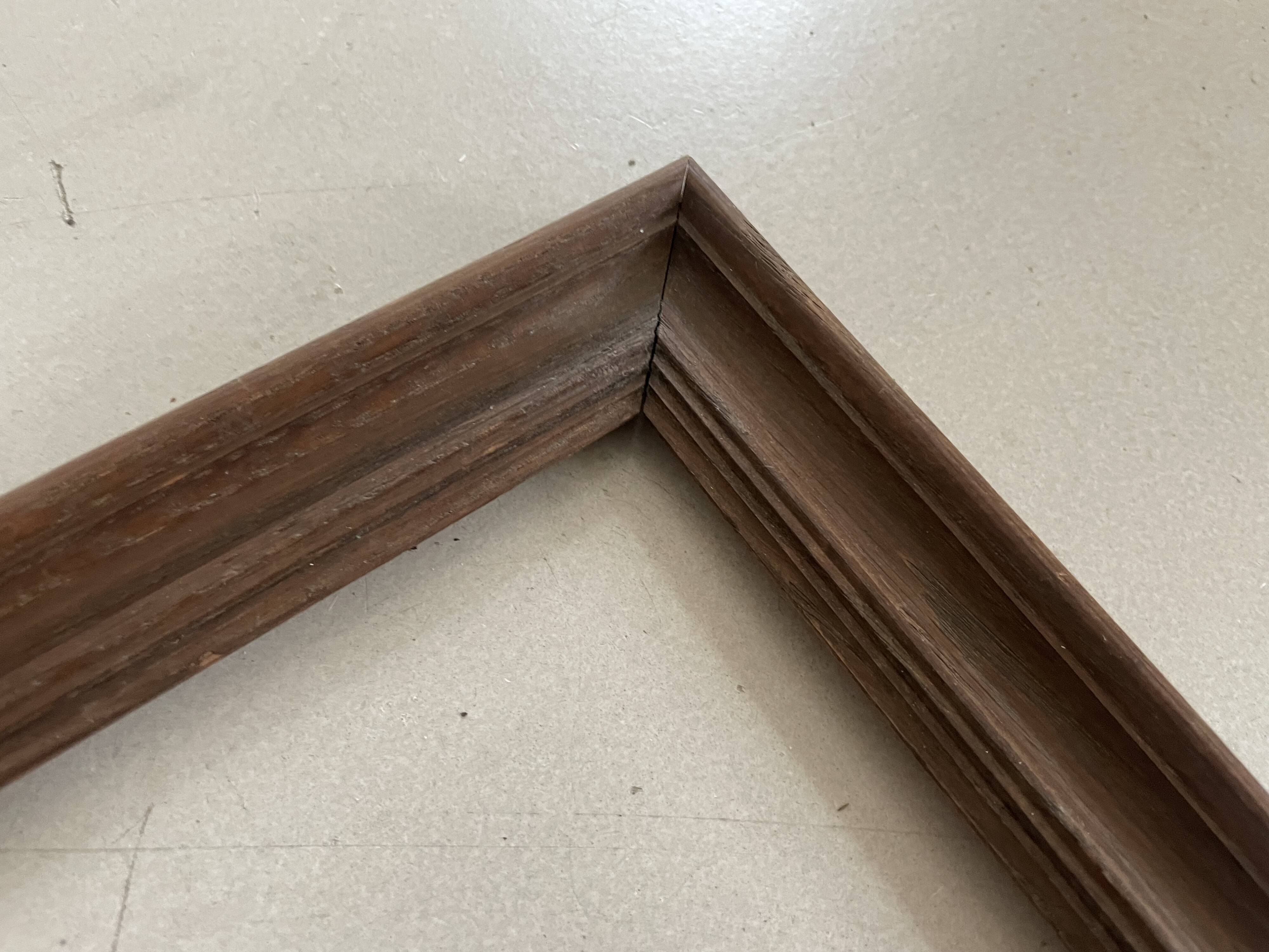 Set of 2 wooden frames 45x35cm