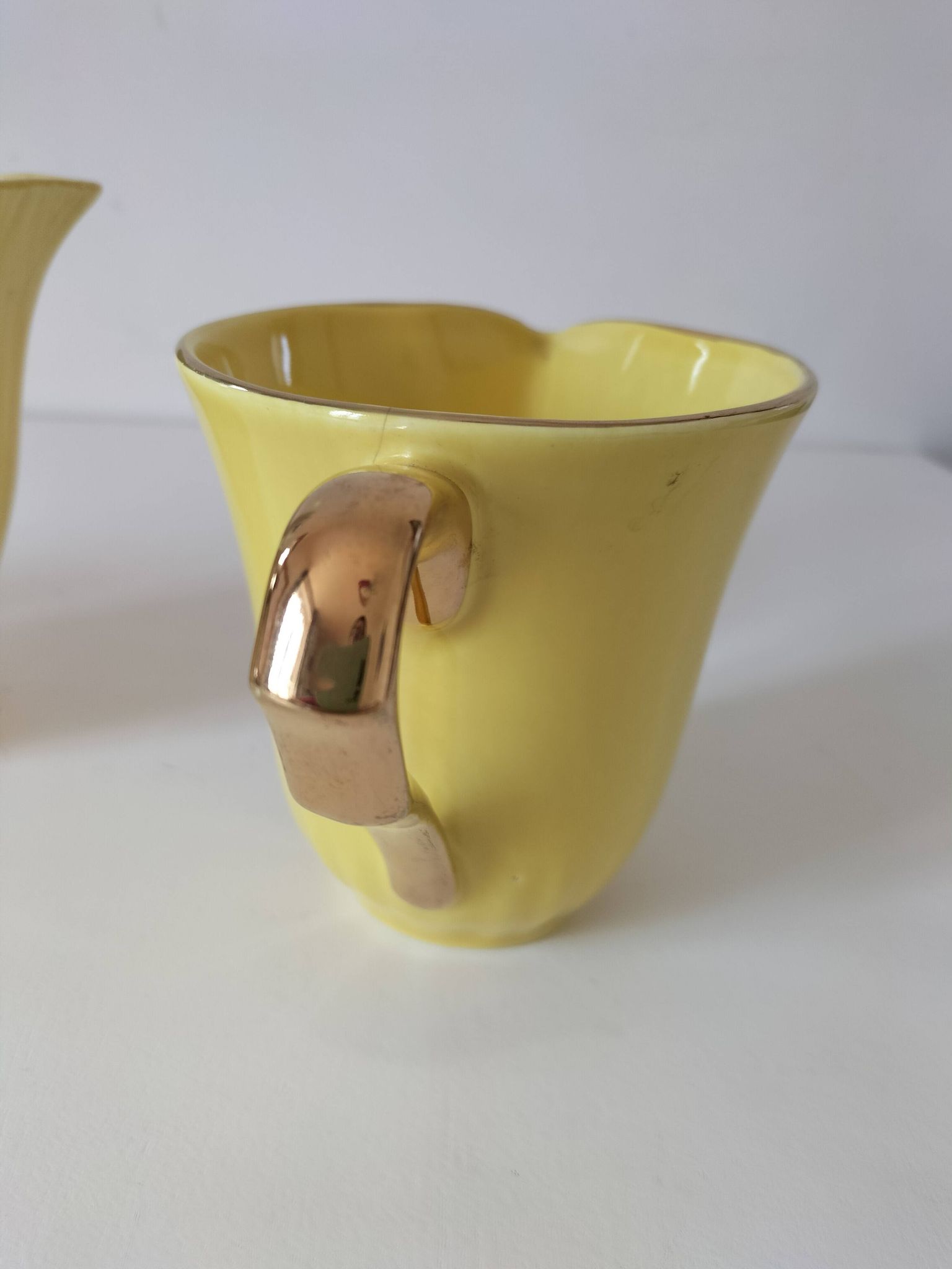 Set of three Salins Clair de Lune Panama vintage jugs.