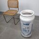 Antique Talavera Ceramic Umbrella and Walking Stick Stand with Bilbao Coat