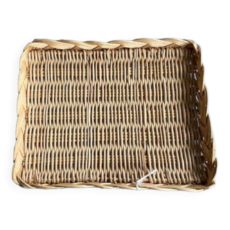 Wicker tray