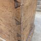 Rustic solid oak storage chest