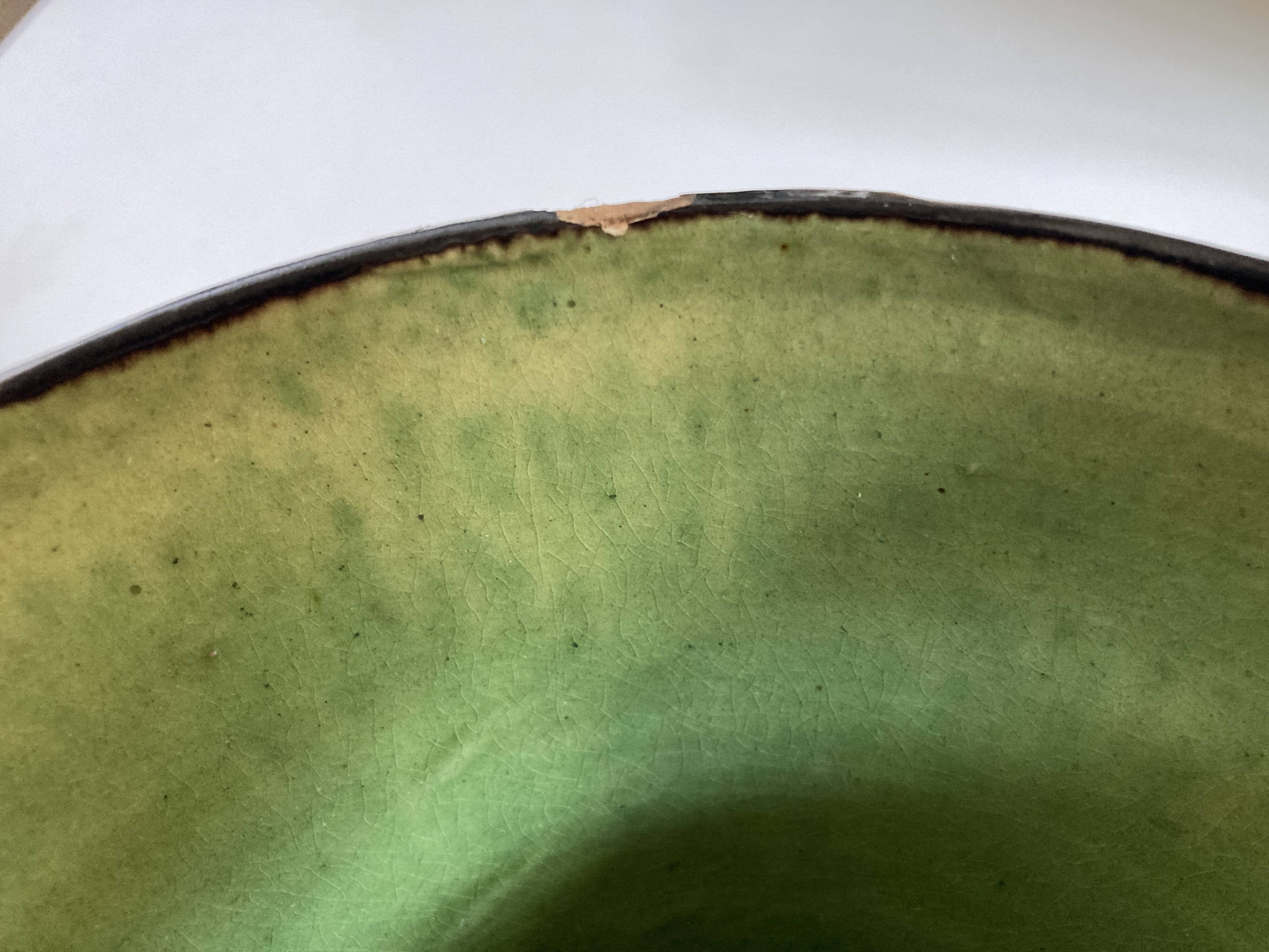 XL vase in glazed earthenware by Etienne Noel, Dieulefit 1950