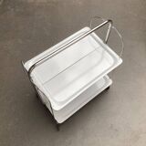 Vintage Folding Service Trolley by Raquer, 1970s