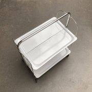 Vintage Folding Service Trolley by Raquer, 1970s